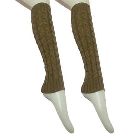 VEAREAR Women Solid Color Winter Warm Cable Knit Leg Warmers Knitted Crochet Long Socks 
VEAREAR Women Solid Color Winter Warm Cable Knit Leg Warmers Knitted Crochet Long Socks