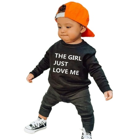 AMILIEe Toddler Baby Boy Girls Sweatshirt Letter Print Long Sleeve Pullover T Shirt Tops
AMILIEe Toddler Baby Boy Girls Sweatshirt Letter Print Long Sleeve Pullover T Shirt Tops