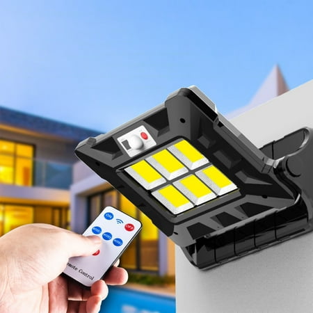 Solar Outdoor Lights Motion Sensor Solar Powered Lights 3 Modes with 48 COB Lamp Beads Wall Security Lights for Fence Yard Garden Patio Front Door (1Pcs)
Solar Outdoor Lights Motion Sensor Solar Powered Lights 3 Modes with 48 COB Lamp Beads Wall Security Lights for Fence Yard Garden Patio Front Door (1Pcs)