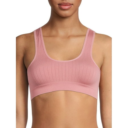 No Boundaries Juniors Double Scoop Bra