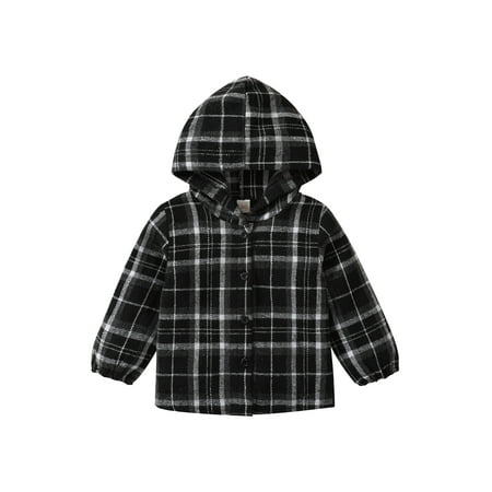 Ma&Baby Toddler Kid Boy Girls Shirt Coat Plaid Print Long Sleeve Hood Button Shirt Outwear
Ma&Baby Toddler Kid Boy Girls Shirt Coat Plaid Print Long Sleeve Hood Button Shirt Outwear