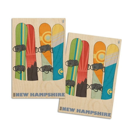 Snowboards in Snow New Hampshire (4x6 Birch Wood Postcards 2-Pack Stationary Rustic Home Wall Decor)
Snowboards in Snow New Hampshire (4x6 Birch Wood Postcards 2-Pack Stationary Rustic Home Wall Decor)