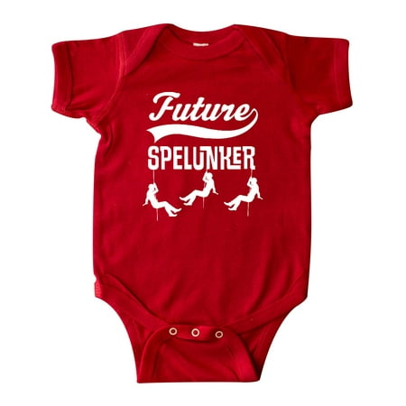 Inktastic Future Spelunker Cave Explorer Gift Baby Boy or Baby Girl Bodysuit