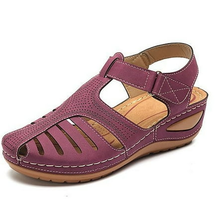 Ediodpoh Ankle Women s Sole Hollow Soft Shoes Sandals Comfortable Toe Fashion Round Women s sandals Womens Sandals Hot Pink 8-8.5(39)
Ediodpoh Ankle Women s Sole Hollow Soft Shoes Sandals Comfortable Toe Fashion Round Women s sandals Womens Sandals Hot Pink 8-8.5(39)