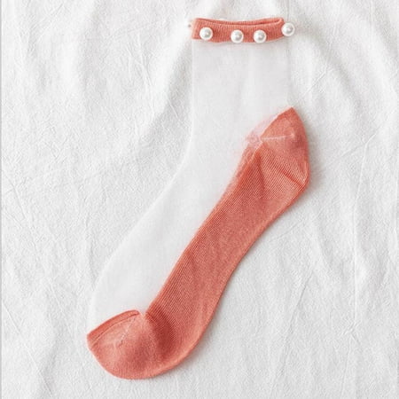 Womens Nylon Socks Transparent Sheer Ankle Socks Mesh Ultrathin Novelty Cute Lace See Through Socks
Womens Nylon Socks Transparent Sheer Ankle Socks Mesh Ultrathin Novelty Cute Lace See Through Socks