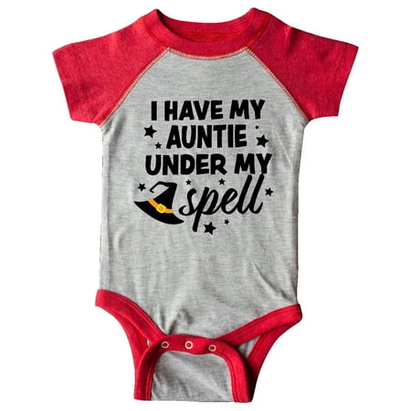 Inktastic I Have My Auntie Under My Spell with Cute Witch Hat Gift Baby Boy or Baby Girl Bodysuit
Inktastic I Have My Auntie Under My Spell with Cute Witch Hat Gift Baby Boy or Baby Girl Bodysuit
