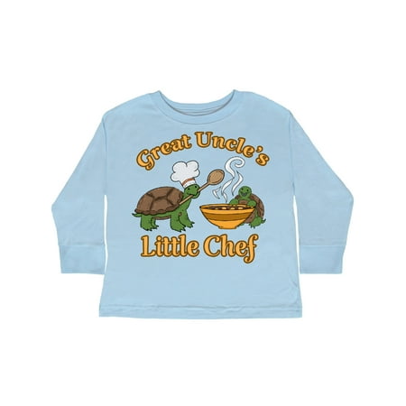 Inktastic Great Uncle s Little Chef with Cute Turtles Gift Toddler Boy or Toddler Girl Long Sleeve T-Shirt
Inktastic Great Uncle s Little Chef with Cute Turtles Gift Toddler Boy or Toddler Girl Long Sleeve T-Shirt