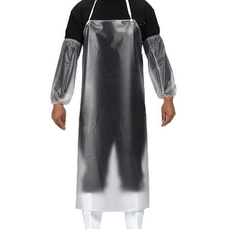 Papaba Waterproof Transparent PVC Back Tie Apron with Sleeves Kitchen Cooking Accessory
Papaba Waterproof Transparent PVC Back Tie Apron with Sleeves Kitchen Cooking Accessory