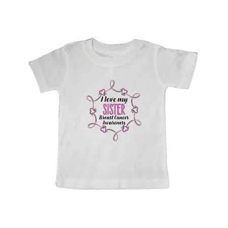 Inktastic I Love My Sister- Breast Cancer Awareness Gift Baby Boy or Baby Girl T-Shirt
Inktastic I Love My Sister- Breast Cancer Awareness Gift Baby Boy or Baby Girl T-Shirt