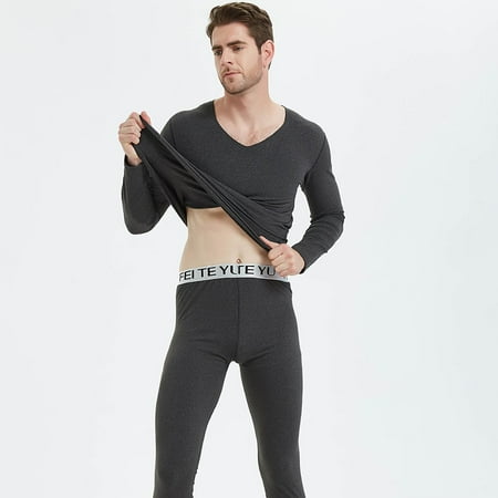 Winter seamless thermal underwear suit brushed thin section autumn clothes