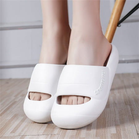 Fashion Summer Women Slippers Indoor And Outdoor Solid Color Thick Bottom Comfortable And Casual Note Please Buy One Or Two Sizes Larger
Fashion Summer Women Slippers Indoor And Outdoor Solid Color Thick Bottom Comfortable And Casual Note Please Buy One Or Two Sizes Larger