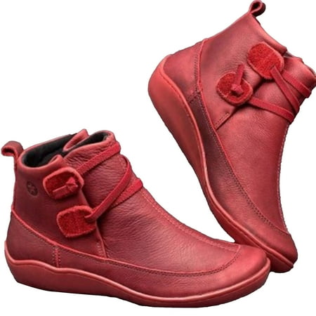 Women Fashion Ankle Boot Non Slip Waterproof PU Leather Tie-Up Boot Classic Causal Walking Shoes
Women Fashion Ankle Boot Non Slip Waterproof PU Leather Tie-Up Boot Classic Causal Walking Shoes