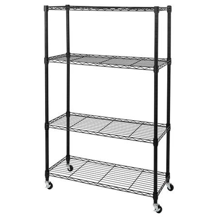 Lachk Solid Steel Wire Shelving Storage Unit Adjustable Shelves Organizer Rack for Home Kitchen Office Garage Bedroom Closet Black 4-Tier 36 W x 14 D
Lachk Solid Steel Wire Shelving Storage Unit Adjustable Shelves Organizer Rack for Home Kitchen Office Garage Bedroom Closet Black 4-Tier 36 W x 14 D