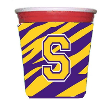 Carolines Treasures CJ1022-S-RSC Tiger Stripe - Purple Gold Letter S Monogram Initial Red Solo Cup Hugger
Carolines Treasures CJ1022-S-RSC Tiger Stripe - Purple Gold Letter S Monogram Initial Red Solo Cup Hugger