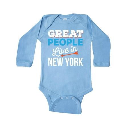 Inktastic New York Gift For Native Gift Baby Boy or Baby Girl Long Sleeve Bodysuit
Inktastic New York Gift For Native Gift Baby Boy or Baby Girl Long Sleeve Bodysuit