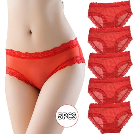 JNGSA Wireless Push Up Bras For Women Lace Bralettes For Women 5Pcs Women S Fashion Sexy Lace Mesh Low Waist Breathable Solid Color Underpants Cute Bras
JNGSA Wireless Push Up Bras For Women Lace Bralettes For Women 5Pcs Women S Fashion Sexy Lace Mesh Low Waist Breathable Solid Color Underpants Cute Bras