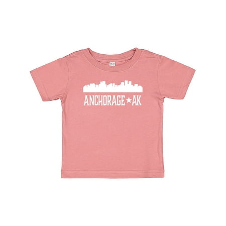 Inktastic Anchorage Alaska Skyline Silhouette Travel Gift Baby Boy or Baby Girl T-Shirt
Inktastic Anchorage Alaska Skyline Silhouette Travel Gift Baby Boy or Baby Girl T-Shirt