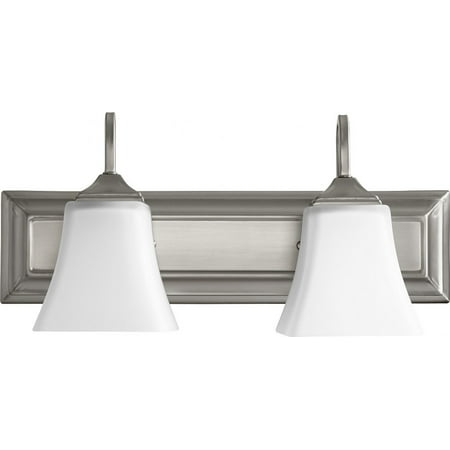 2 Light Bathroom Light in Transitional Style 18 inches Wide By 8.38 inches High-Satin Nickel Finish-Satin Opal Glass Color Bailey Street Home
2 Light Bathroom Light in Transitional Style 18 inches Wide By 8.38 inches High-Satin Nickel Finish-Satin Opal Glass Color Bailey Street Home
