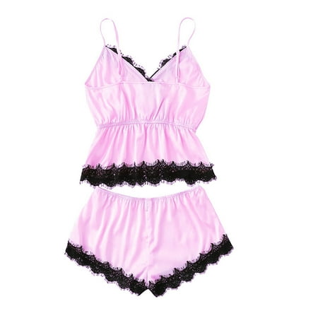 Knosfe Women Satin Pj Sets Cami Shorts Set Sleepwear Pjs Loungewear Floral Two-piece Pajamas Set XXXL
Knosfe Women Satin Pj Sets Cami Shorts Set Sleepwear Pjs Loungewear Floral Two-piece Pajamas Set XXXL