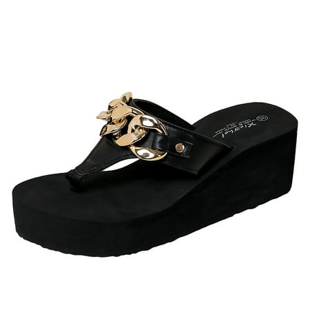 Ediodpoh Women Summer on Casual Open Toe Wedges Comfortable Beach Shoes Sandals Slippers Womens Slippers Black 9
Ediodpoh Women Summer on Casual Open Toe Wedges Comfortable Beach Shoes Sandals Slippers Womens Slippers Black 9