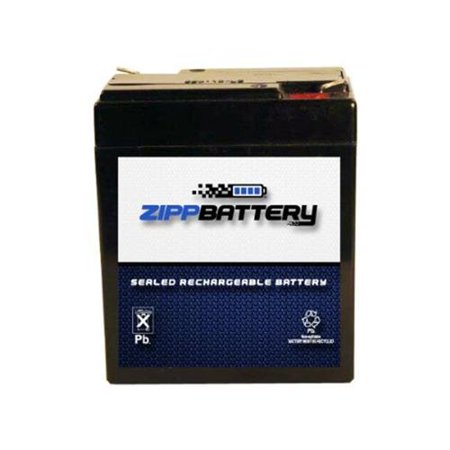 Zipp Battery ZB-S00240-00000 6V 8. 5Ah 51W Sealed Lead Acid Battery - T1 Terminals
