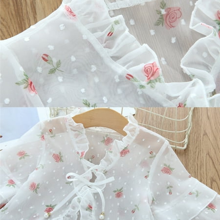 dmqupv Girls Pretty Coat Kids Toddler Little Girls Princess Floral Flowers Sun Long Sleeve Cardigan Big Girls Jackets And Coats White 4-5 Years
dmqupv Girls Pretty Coat Kids Toddler Little Girls Princess Floral Flowers Sun Long Sleeve Cardigan Big Girls Jackets And Coats White 4-5 Years