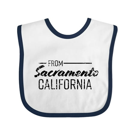 Inktastic From Sacramento California in Black Distressed Text Gift Baby Boy or Baby Girl Bib
Inktastic From Sacramento California in Black Distressed Text Gift Baby Boy or Baby Girl Bib