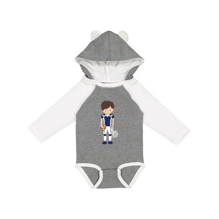 Inktastic Cute Boy Brown Hair Rugby American Football Gift Baby Boy Long Sleeve Bodysuit
Inktastic Cute Boy Brown Hair Rugby American Football Gift Baby Boy Long Sleeve Bodysuit
