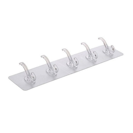 Multifunctional Adhesive Row Hooks Transparent Wall Bathroom Kitchen Hook Hanger J9J9
Multifunctional Adhesive Row Hooks Transparent Wall Bathroom Kitchen Hook Hanger J9J9