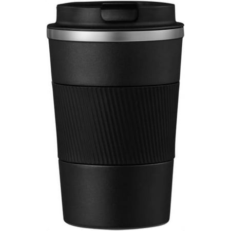 LFOGoods Travel Coffee Cup Stainless Steel Ceramic Coated Lining Cup Double Layer Vacuum Thermos Bottle-Black
LFOGoods Travel Coffee Cup Stainless Steel Ceramic Coated Lining Cup Double Layer Vacuum Thermos Bottle-Black