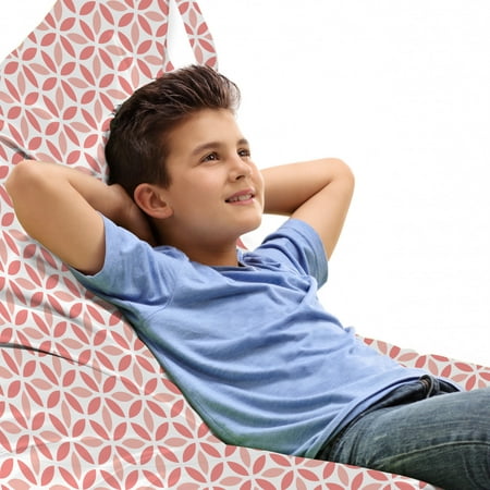 Abstract Geometry Lounger Chair Bag Floral Inspired Nature Geometric Pattern on Plain Backdrop High Capacity Storage with Handle Container Lounger Size White Pastel Pink Blush by Ambesonne
Abstract Geometry Lounger Chair Bag Floral Inspired Nature Geometric Pattern on Plain Backdrop High Capacity Storage with Handle Container Lounger Size White Pastel Pink Blush by Ambesonne