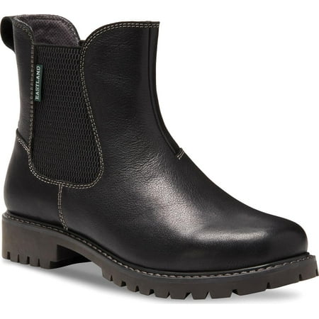 Women s Eastland Ida Chelsea Boot Black Leather 10 M
