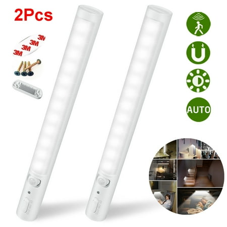 2 Pack Under Cabinet Lights 21 LED Closet Lights Motion Sensor Wireless Magnetic Undercounter Lighting LED Night Lights for Closet Cabinets Portable Lighting Lamp Cool White
2 Pack Under Cabinet Lights 21 LED Closet Lights Motion Sensor Wireless Magnetic Undercounter Lighting LED Night Lights for Closet Cabinets Portable Lighting Lamp Cool White