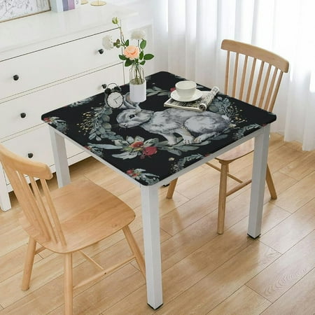 Cute White Rabbit Square Tablecloth Waterproof Washable Polyester Decor Table Cover for Dining Table Buffet Parties Camping and Restaurants
Cute White Rabbit Square Tablecloth Waterproof Washable Polyester Decor Table Cover for Dining Table Buffet Parties Camping and Restaurants