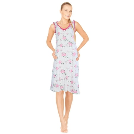 

JEFFRICO Womens Nightgowns Sleepwear Soft Pajama Dress Nightshirts