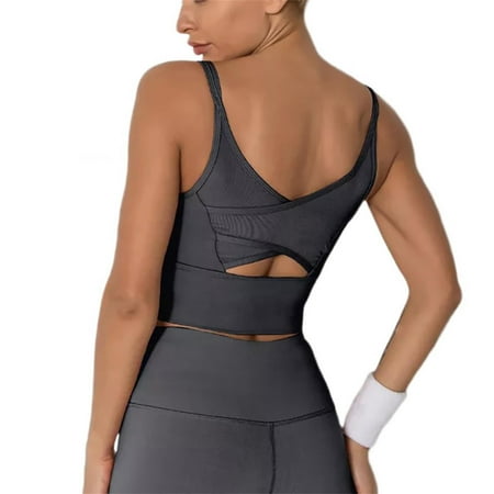 SUANMAY Yoga Clothes Women s Fitness Beauty Back Hollow Comfortable Running Nude Skin-Friendly No Steel Ring Sports Underwear Gray S
SUANMAY Yoga Clothes Women s Fitness Beauty Back Hollow Comfortable Running Nude Skin-Friendly No Steel Ring Sports Underwear Gray S
