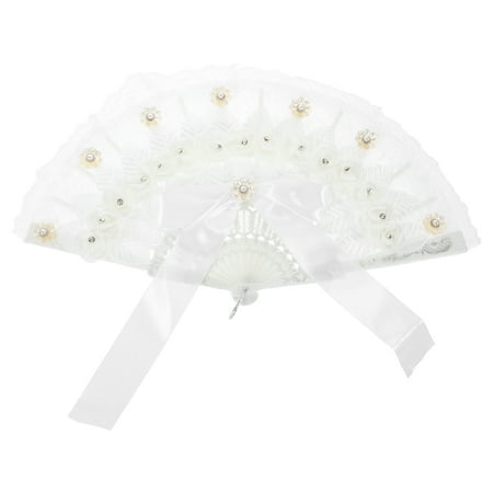 Handmade Lace Folding Fan Elegant Flower Decoration Fan Stage Performance Folding Fan
Handmade Lace Folding Fan Elegant Flower Decoration Fan Stage Performance Folding Fan