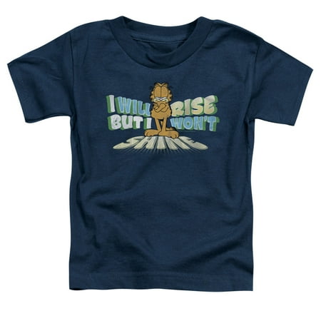 Garfield - Rise Not Shine - Toddler Short Sleeve Shirt - 4T