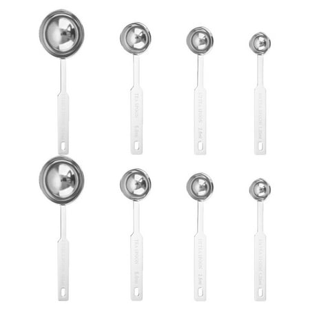 PATKAW 8Pcs Measuring Spoons Stainless Steel Seasoning Spoons Tea Spoons Kitchen Gadget
PATKAW 8Pcs Measuring Spoons Stainless Steel Seasoning Spoons Tea Spoons Kitchen Gadget