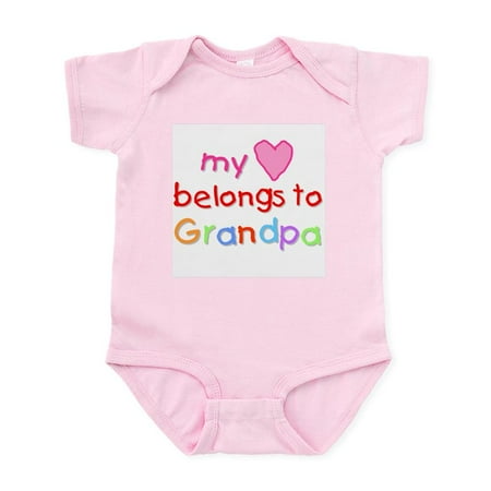 CafePress - My Heart Belongs To Grandpa (A) Infant Bodysuit - Baby Light Bodysuit Size Newborn - 24 Months
CafePress - My Heart Belongs To Grandpa (A) Infant Bodysuit - Baby Light Bodysuit Size Newborn - 24 Months