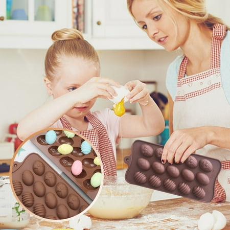 loopsun 15 Easter Eggs Silicone Chocolate Mould DIY Creative Baking Mould Cake Mould
loopsun 15 Easter Eggs Silicone Chocolate Mould DIY Creative Baking Mould Cake Mould