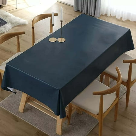 UMMH Waterproof Rectangle Tablecloth 47x63 inch Heavy Duty Vinyl Table Cloth Oil-Proof Solid Color Wipeable Tablecloths Stain Resistant Washable Table Covers for Indoor Outdoor
UMMH Waterproof Rectangle Tablecloth 47x63 inch Heavy Duty Vinyl Table Cloth Oil-Proof Solid Color Wipeable Tablecloths Stain Resistant Washable Table Covers for Indoor Outdoor