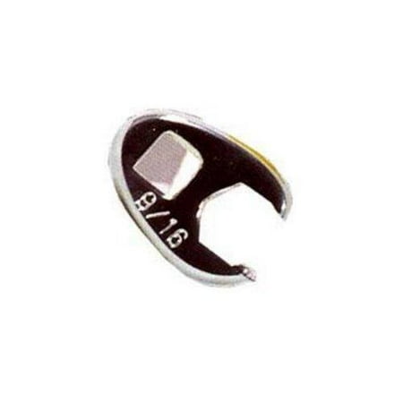 K Tool International KTI-27318 3\/8in. Dr. 6 Point Flare Nut Crowfoot Wrench 18mm