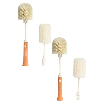 2 PCS Sponge Clean Brush With Plastic Handle For Coffee Glasses Pot Milk Cup Mugs Wine Bottle Baby Bottles Kitchen Clean Dish Washing Feeding Bottle Kitchen Utensils Kitchen Gadgets kitchenware
2 PCS Sponge Clean Brush With Plastic Handle For Coffee Glasses Pot Milk Cup Mugs Wine Bottle Baby Bottles Kitchen Clean Dish Washing Feeding Bottle Kitchen Utensils Kitchen Gadgets kitchenware