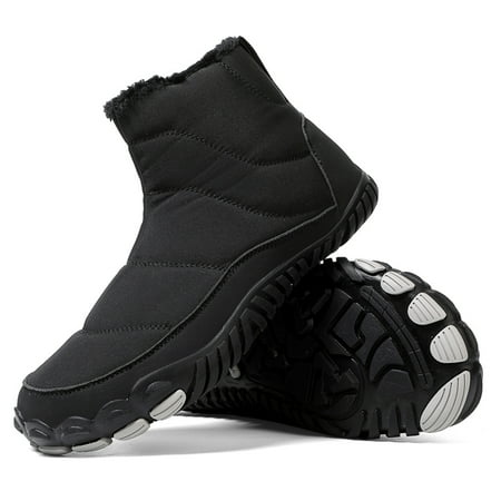 LRJTENG Men s Snow Boots Fashion Winter Men Women Couple Snow Boots Thick Soled Non Slip Upper Slip on High Top Warm And Comfortable Black
LRJTENG Men s Snow Boots Fashion Winter Men Women Couple Snow Boots Thick Soled Non Slip Upper Slip on High Top Warm And Comfortable Black