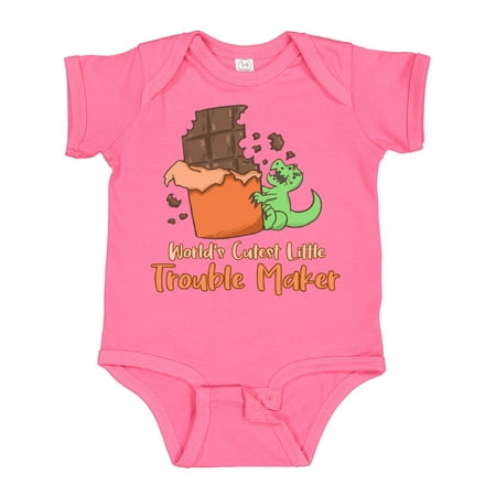 Inktastic World s Cutest Trouble Maker Gift Baby Boy or Baby Girl Bodysuit
Inktastic World s Cutest Trouble Maker Gift Baby Boy or Baby Girl Bodysuit