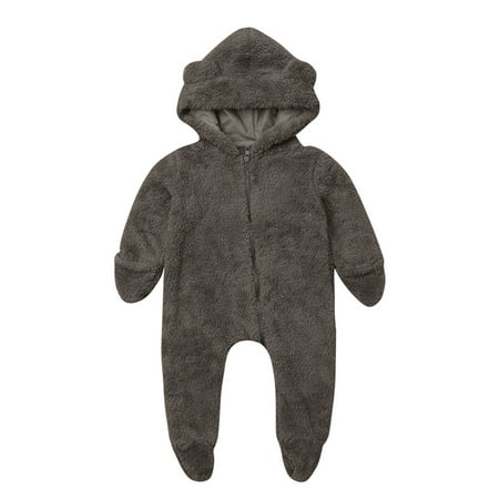 Farrubbyine8 Infant Baby Girl Winter Clothes Hooded Footie Romper Onesie Fall Outfit Set
Farrubbyine8 Infant Baby Girl Winter Clothes Hooded Footie Romper Onesie Fall Outfit Set