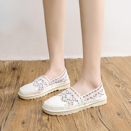 Josdec Womens Shoes Clearance Flat Shoes With Cloth Lace Belt Buckle And Slip-on Fisherman Shoes
Josdec Womens Shoes Clearance Flat Shoes With Cloth Lace Belt Buckle And Slip-on Fisherman Shoes