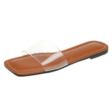 Youmylove Women Slide Slippers Summer Simple Fashion Simple Versatile Flat Bottom Non-Slip Large Beach Sandals Comfort Cozy Leisure Daily Walking
Youmylove Women Slide Slippers Summer Simple Fashion Simple Versatile Flat Bottom Non-Slip Large Beach Sandals Comfort Cozy Leisure Daily Walking