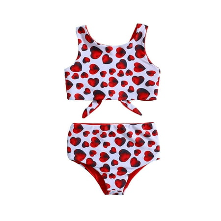 Ydojg Toddler Girls Swimsuits Summer Heart Printed Two Piece Swimwear Reversible Swimsuit Bikini Set For 5-6 Years
Ydojg Toddler Girls Swimsuits Summer Heart Printed Two Piece Swimwear Reversible Swimsuit Bikini Set For 5-6 Years